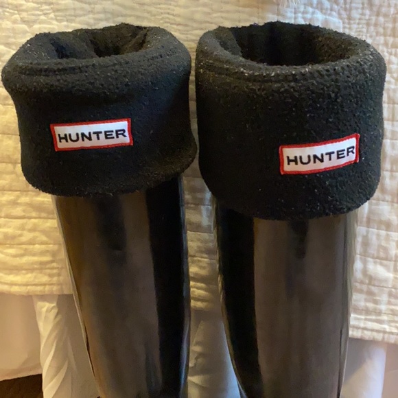 Women’s tall black hunter boots - Picture 7 of 7